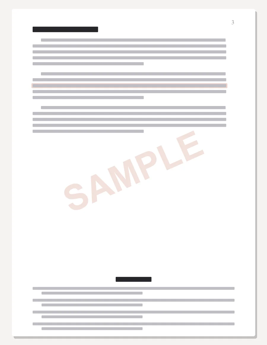 University of Phoenix sample paper preview: body page with in-text citations and an APA references list